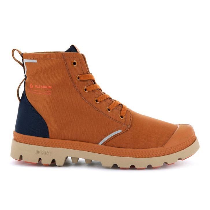 Dámské Boty Palladium Pampa Lite+ Recycle WP+ Hnědé | CZ FBI-37Z